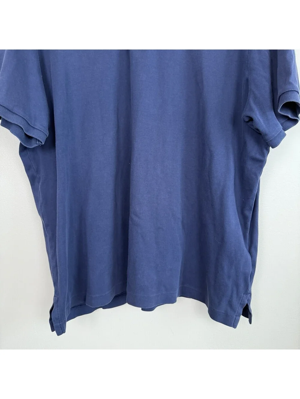 Polo Ralph Lauren Men's XL Classic Fit Navy Blue Short Sleeve Shirt Pony Preppy